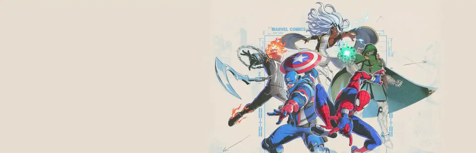 Marvel Tokon: Fighting Souls background