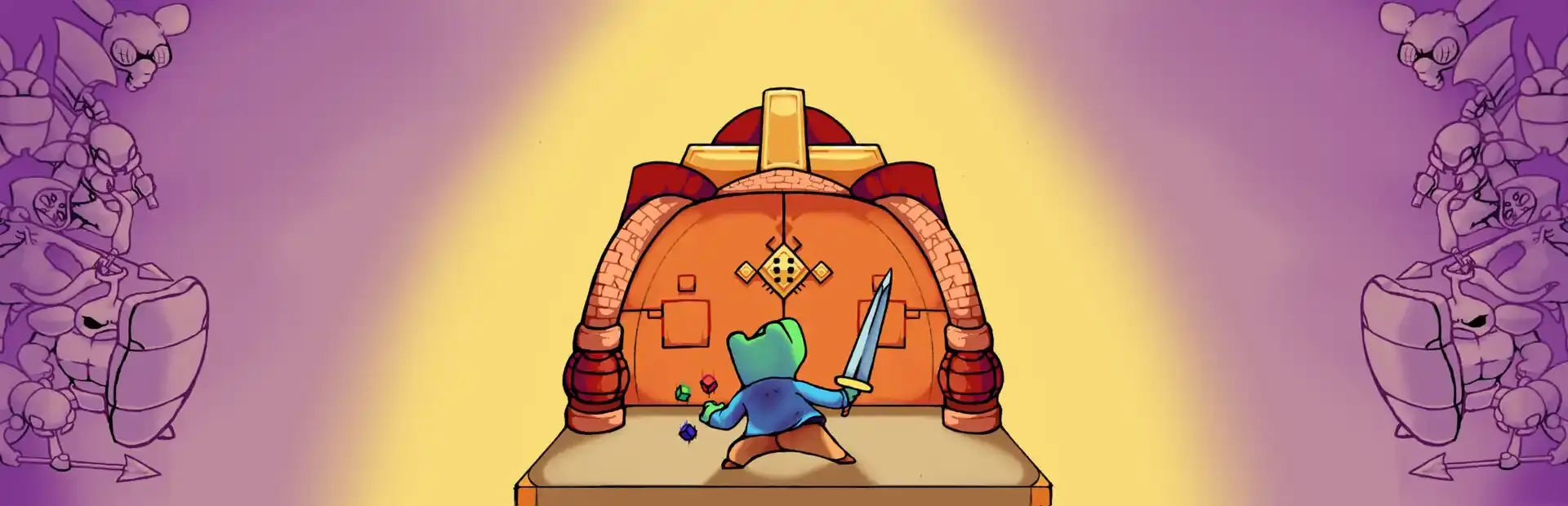 Die in the Dungeon: Classic background
