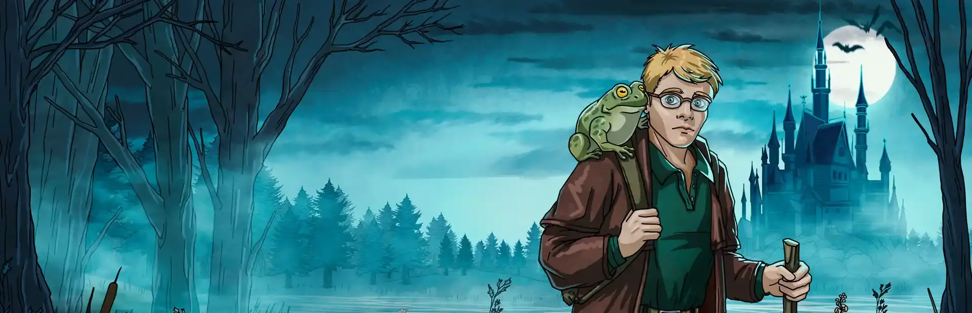 Midnight Swamp background
