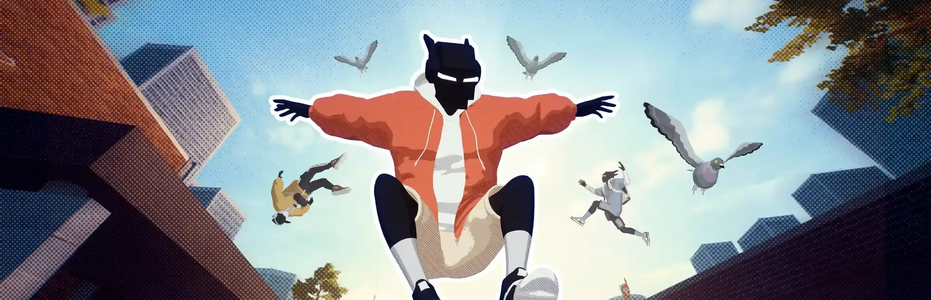 Rooftops & Alleys: The Parkour Game background