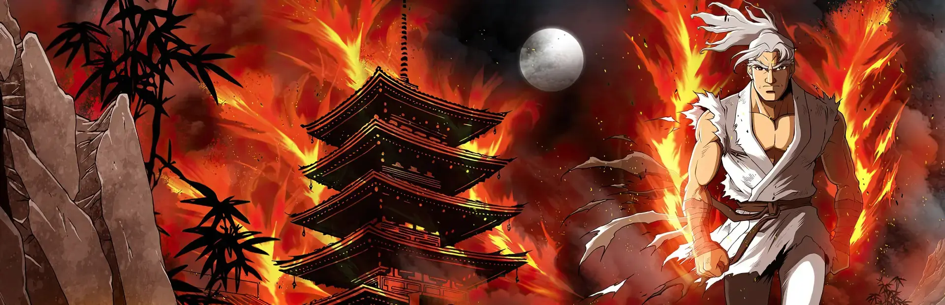 Okinawa Rush: Black Mantis Edition background