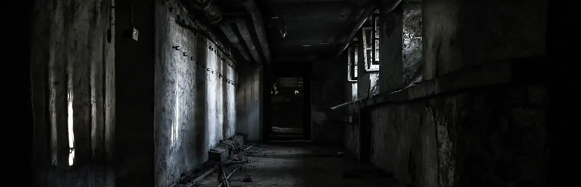 VR Girls' Room in Darkness background