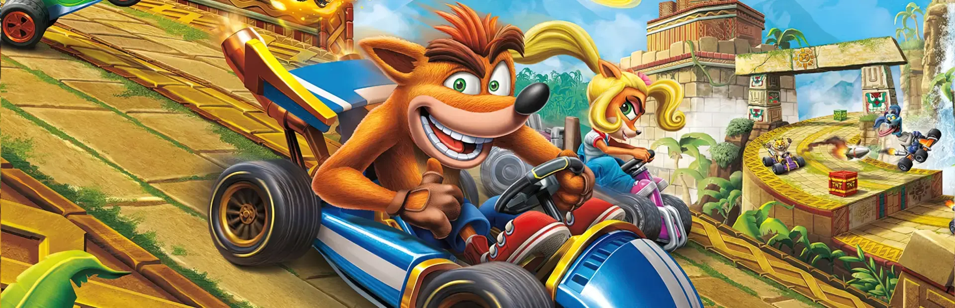 Crash Team Racing Nitro-Fueled: Nitros Oxide Edition background
