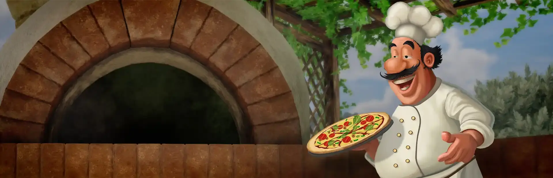 Italian Pizza Simulator background