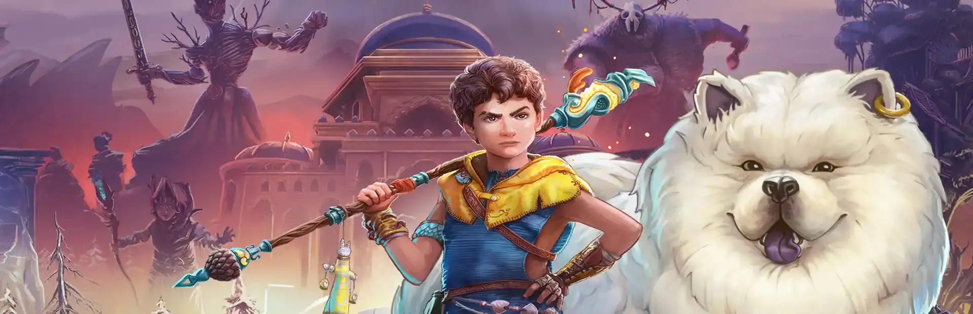 The Legend of Baboo background