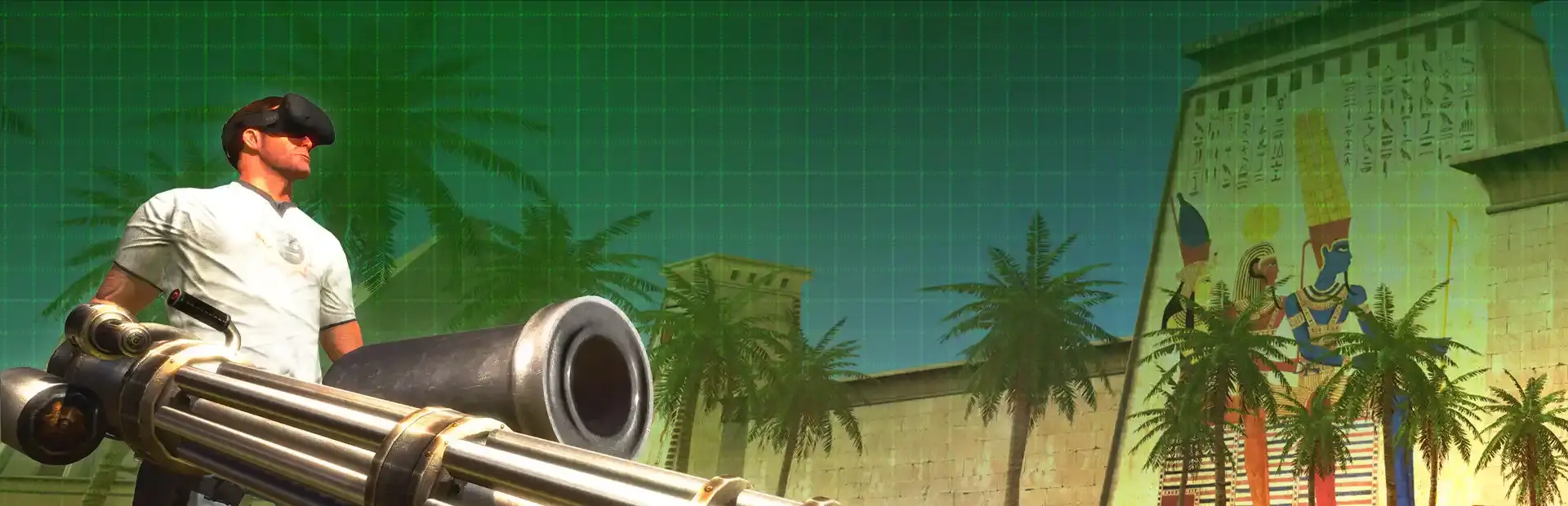Serious Sam VR: The First Encounter background