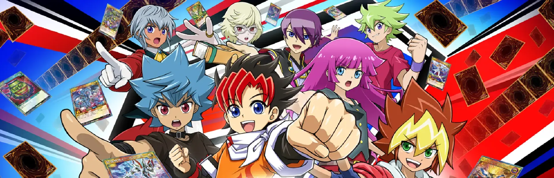 Yu-Gi-Oh! Rush Duel: Dawn of the Battle Royale background