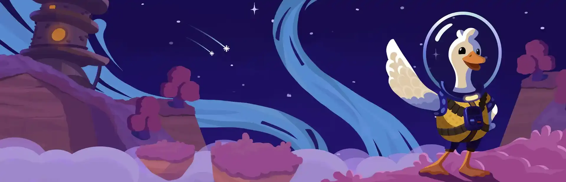 Duck Side of the Moon background