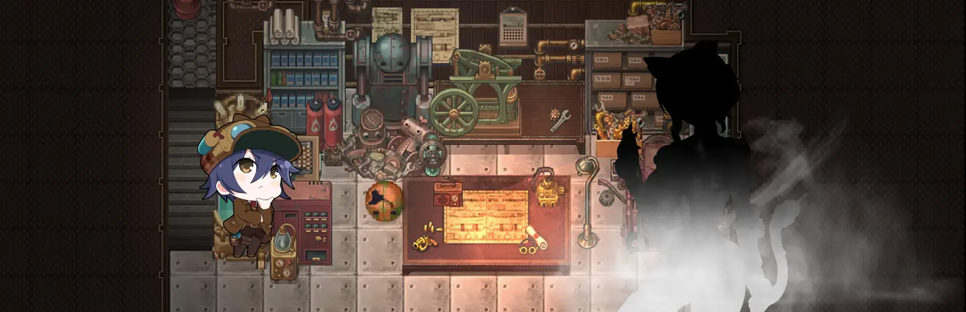 Detective Girl: The Case of Immortality background