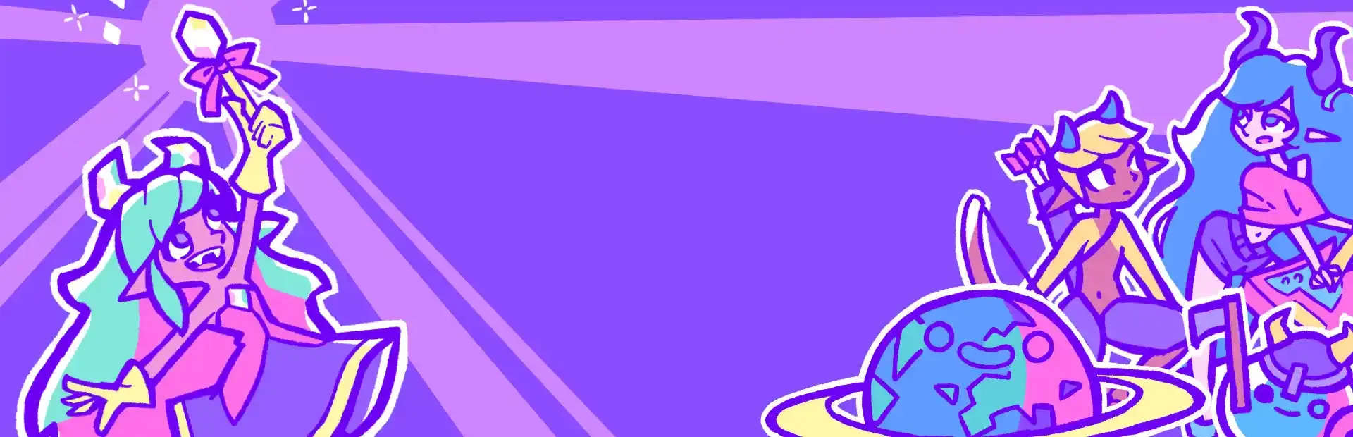 Super Glitter Rush background