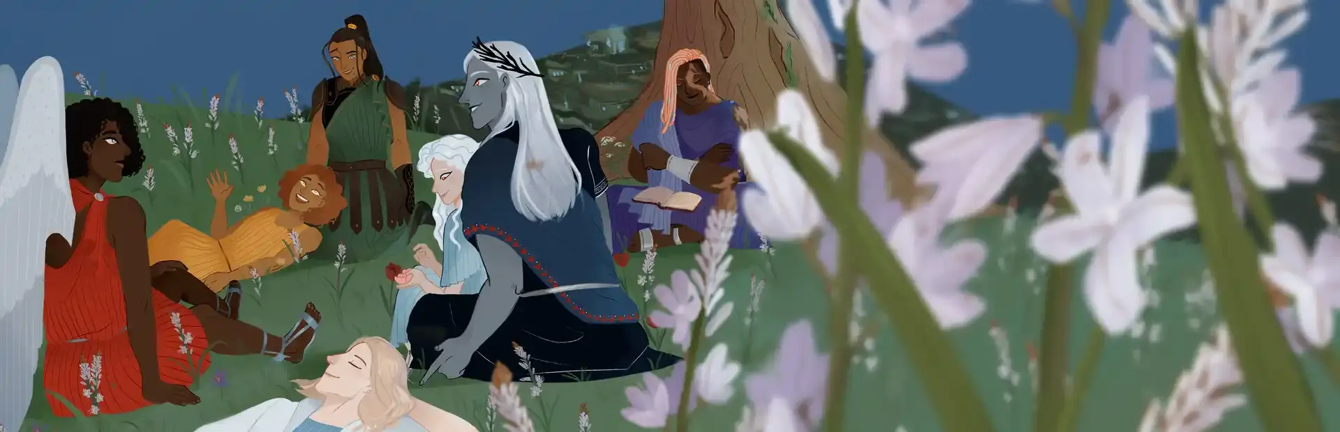 Fields of Asphodel background