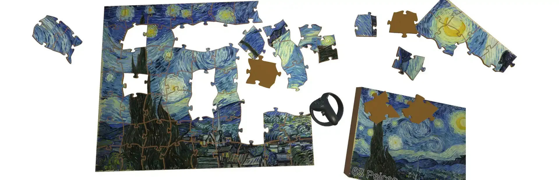 Jigsaw Puzzle VR background