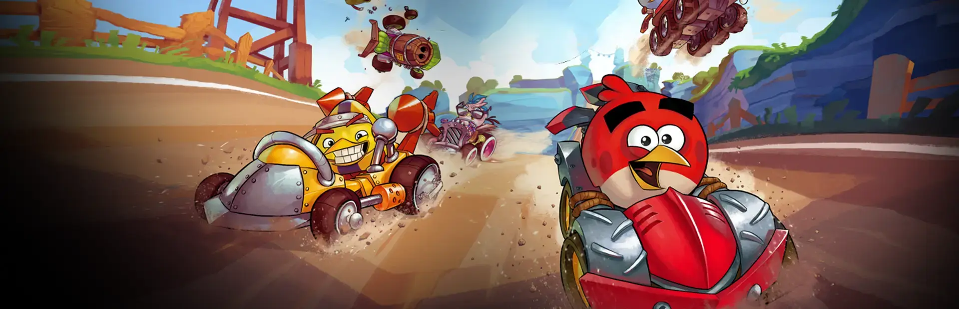 Angry Birds Go! background
