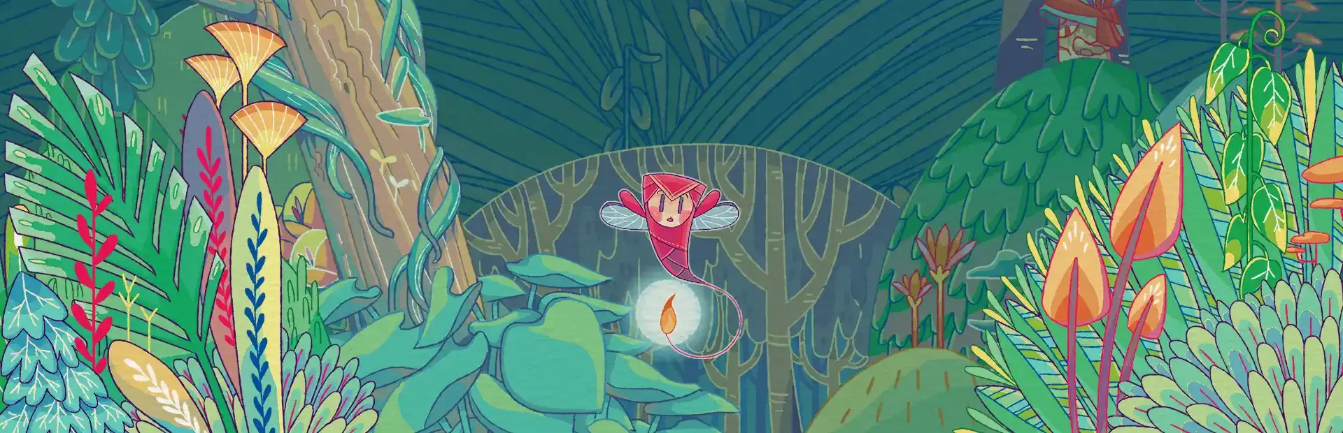 She and the Light Bearer background