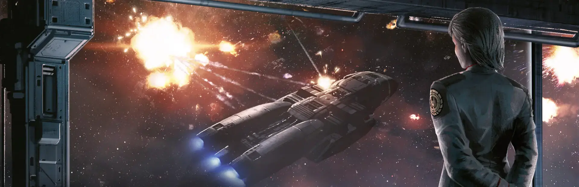 Battlestar Galactica Deadlock background