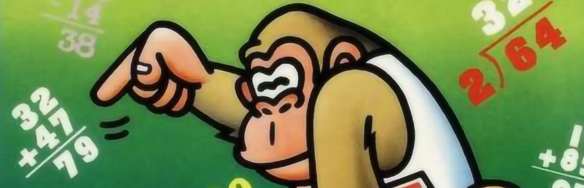 Donkey Kong Jr. Math background