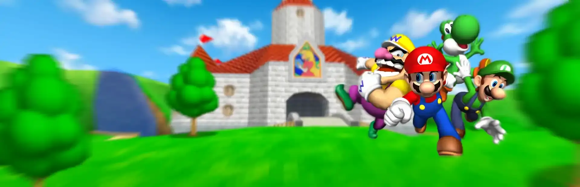 Super Mario 64 DS background