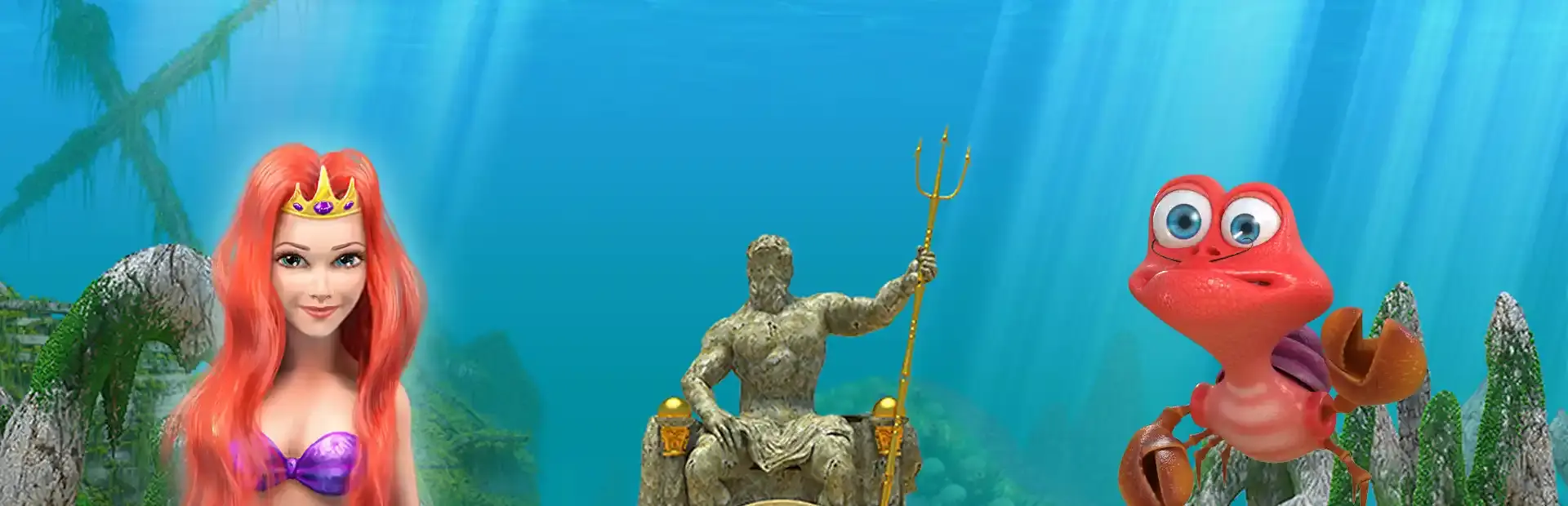 Mermaid Adventures: The Frozen Time background