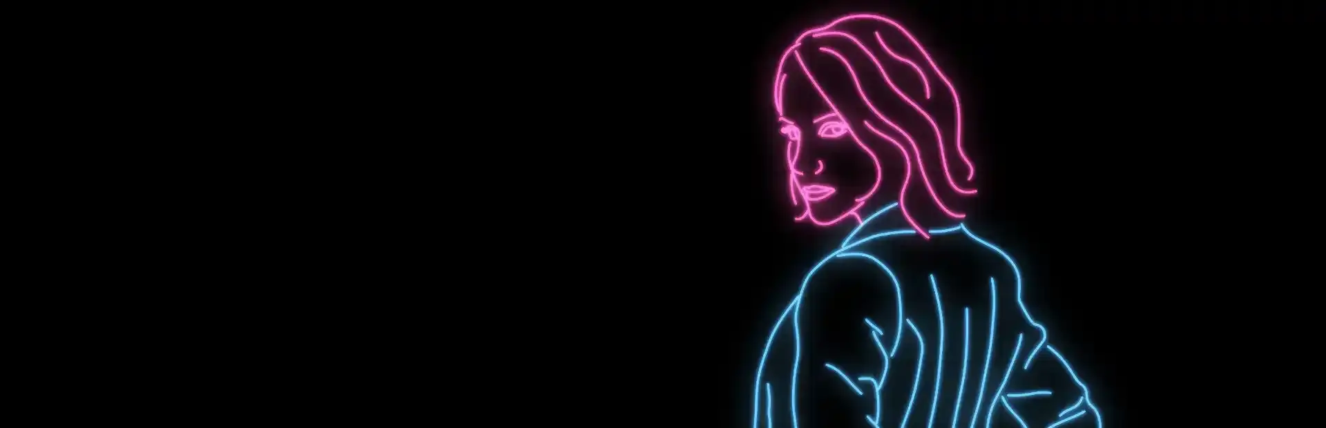 Neon Struct: Die Augen der Welt background