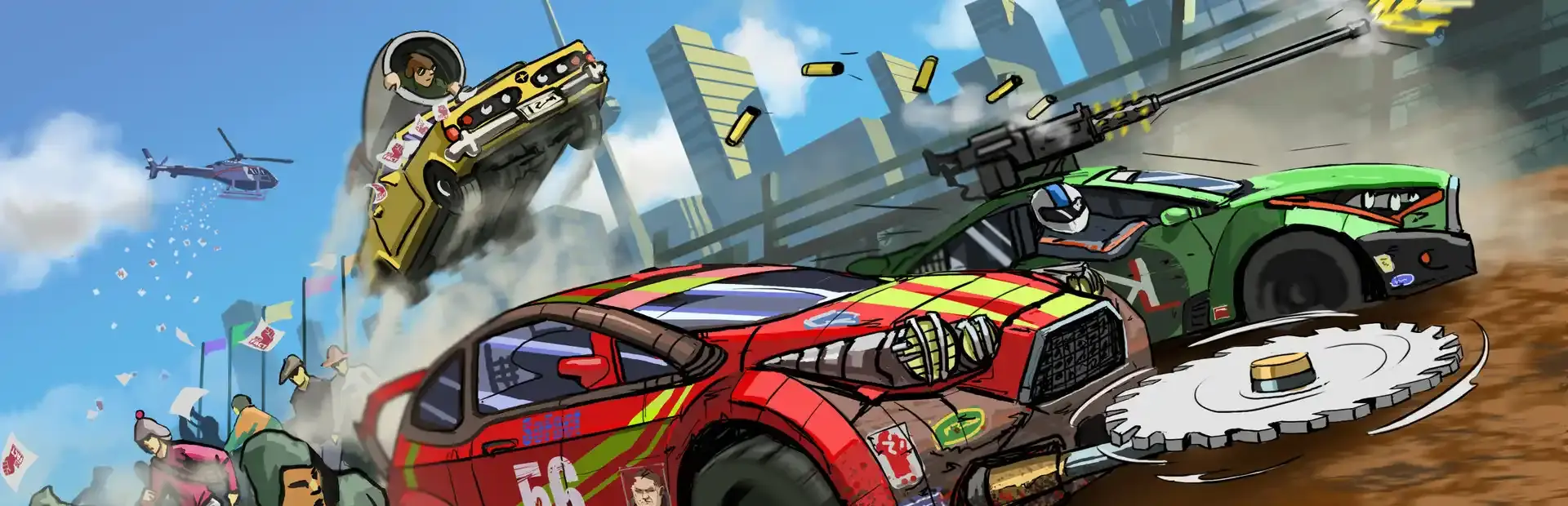 Bloody Rally Simulator background