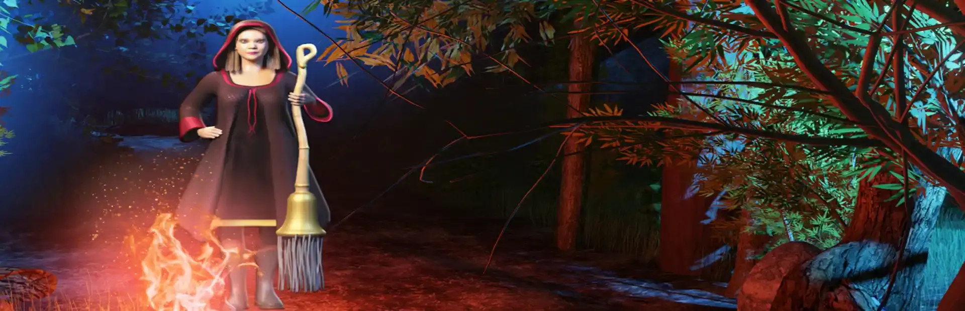 Halloween Trouble 2 background