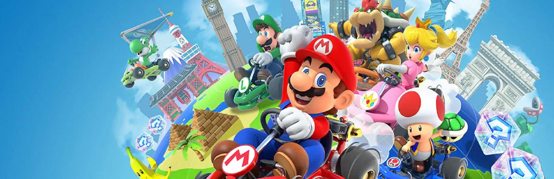 Mario Kart Tour background