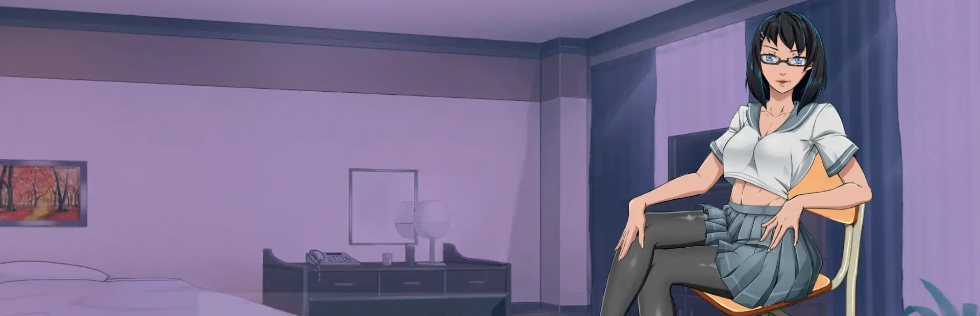 Femdom Waifu background