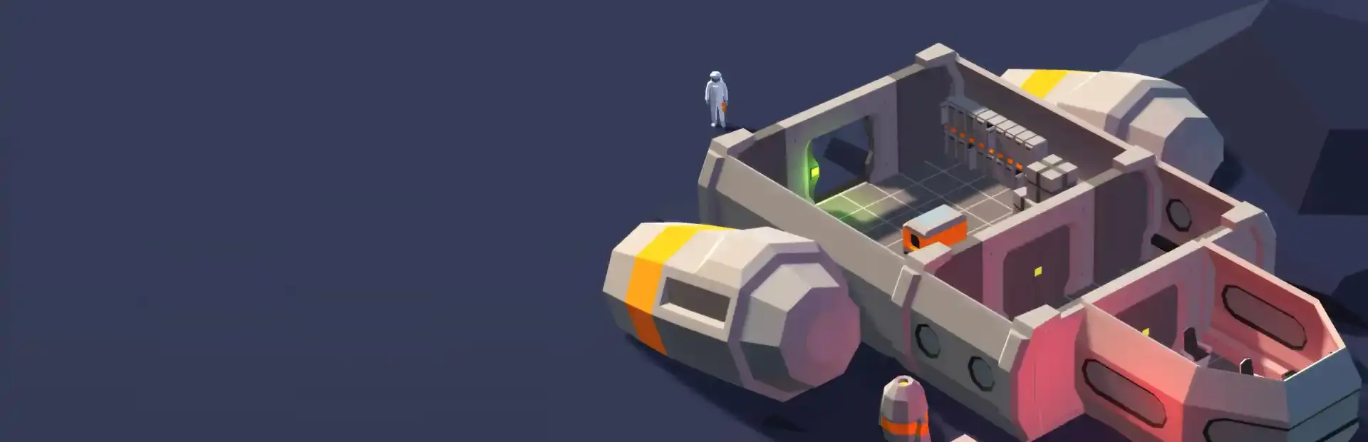 Space Crafting background