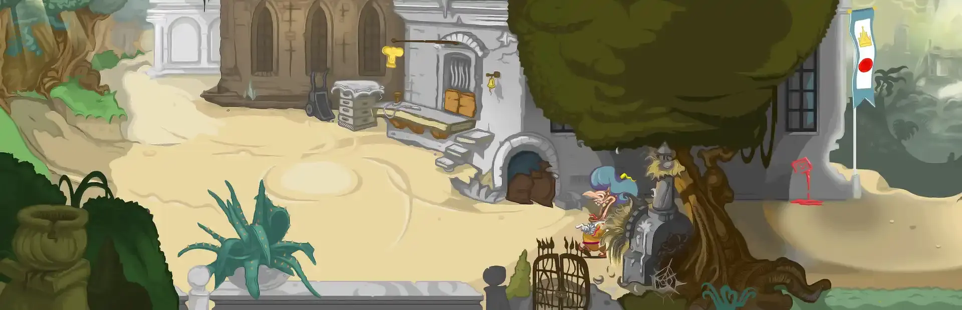 Funny Pizza Land 2 background