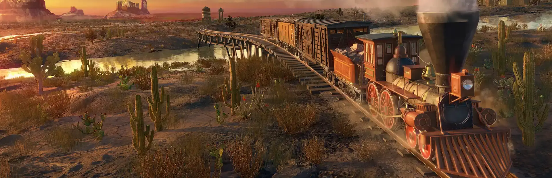 Railway Empire: Nintendo Switch Edition background