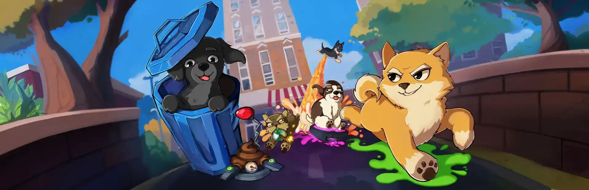 DOBA: Dogs Battle Arena background