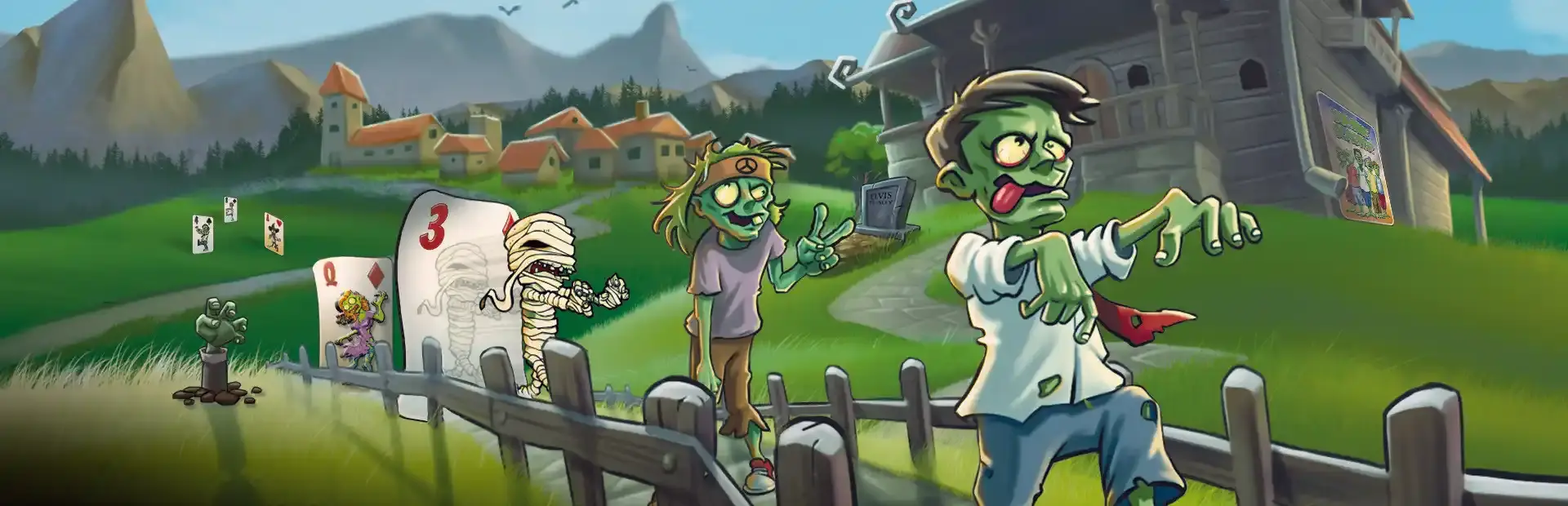 Zombie Solitaire background