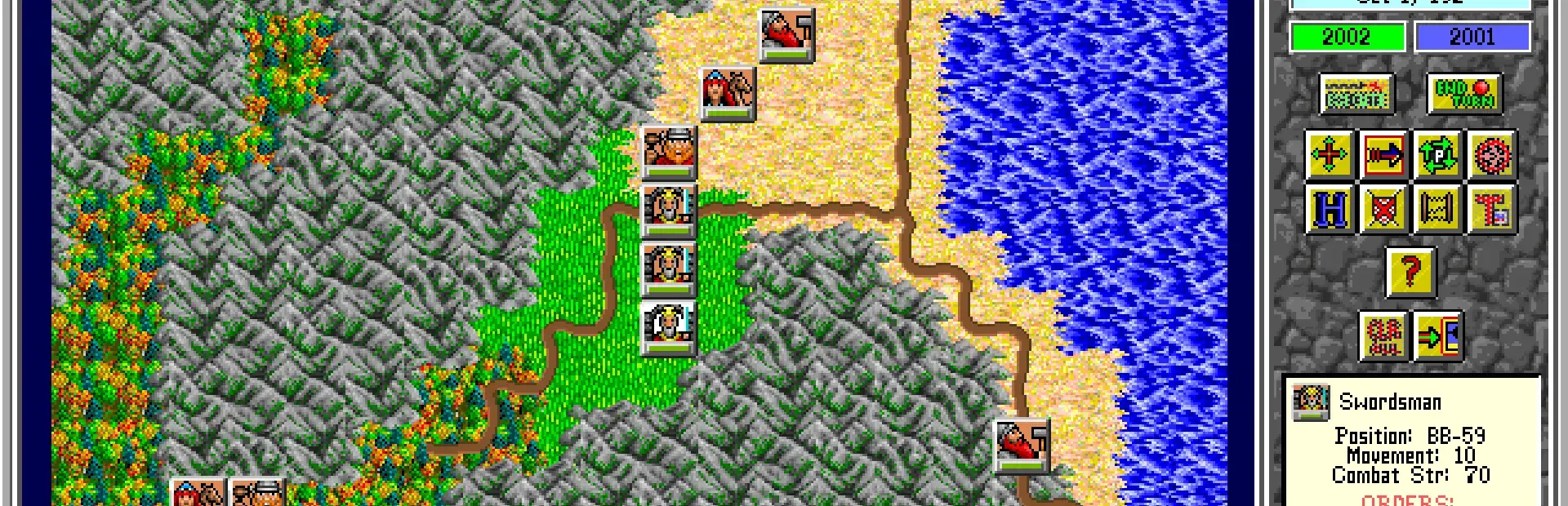 Empire I: World Builders background