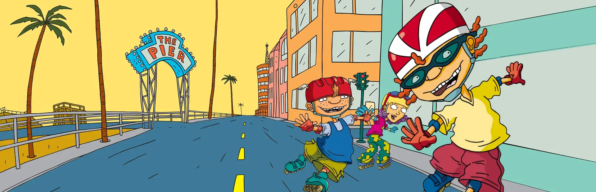 Rocket Power: Gettin' Air background