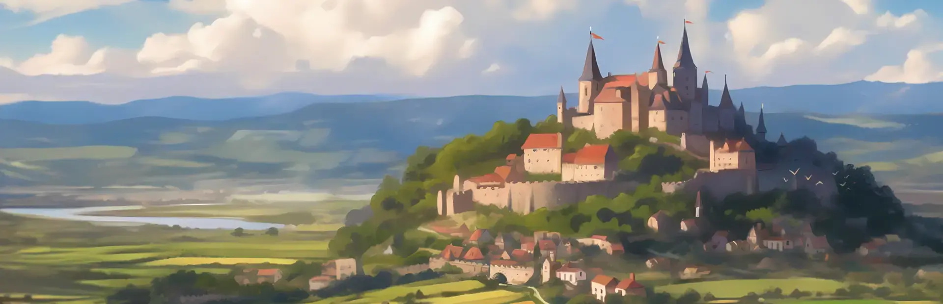 City Tales: Medieval Era background