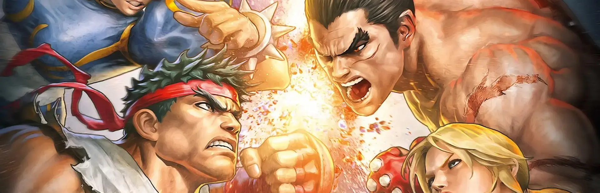 Tekken X Street Fighter background