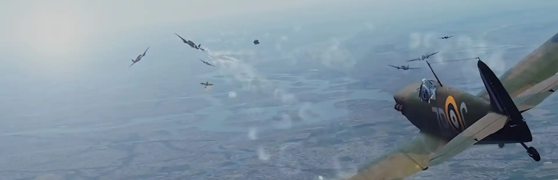 Wings of WW2 background
