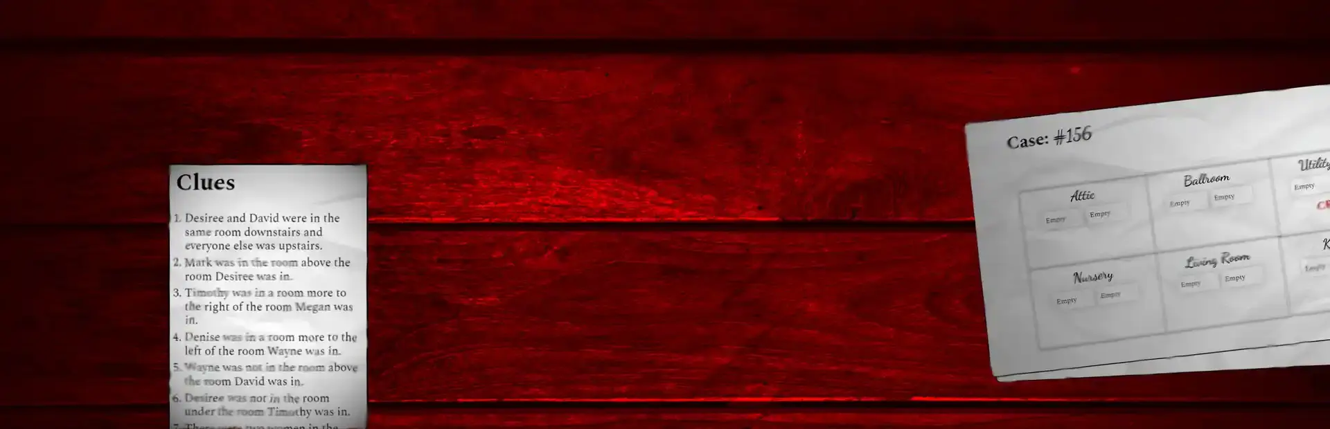 Who Did It? background