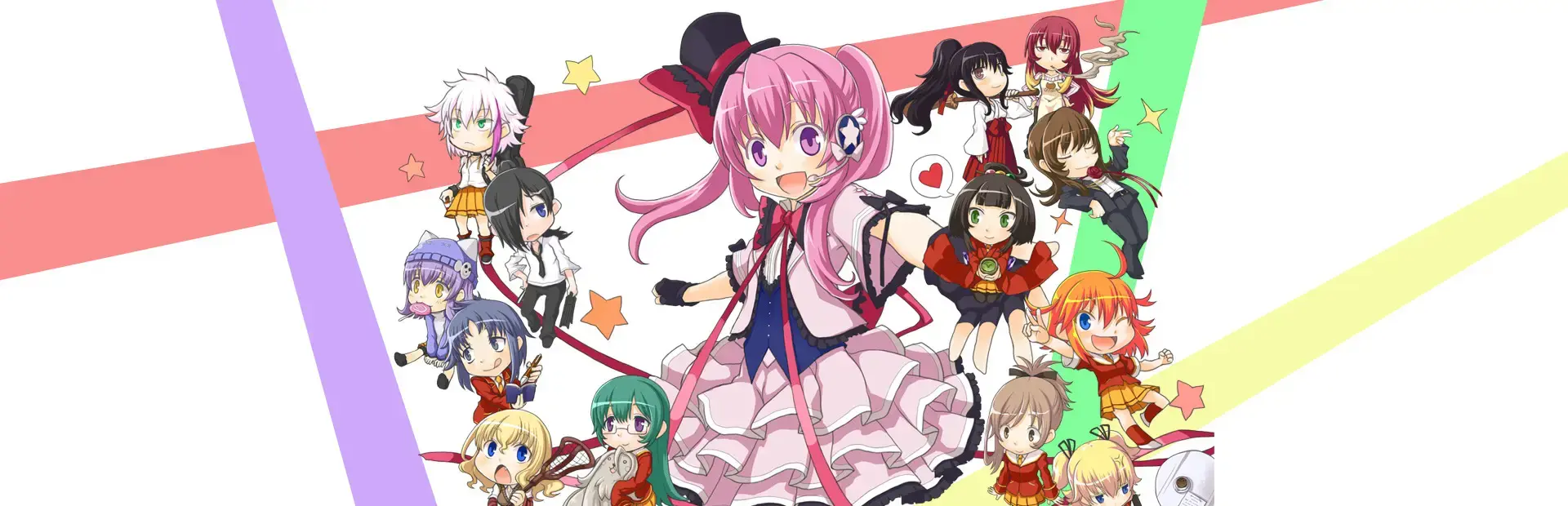 Cherry Tree High I! My! Girls! background