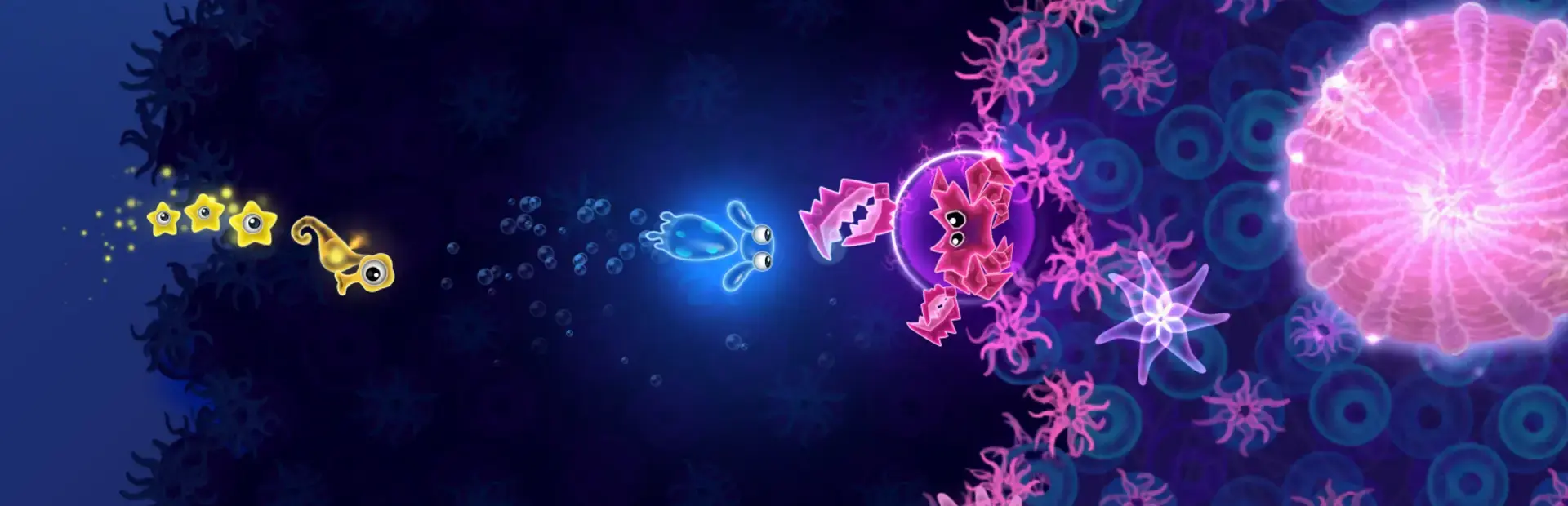 Glowfish background