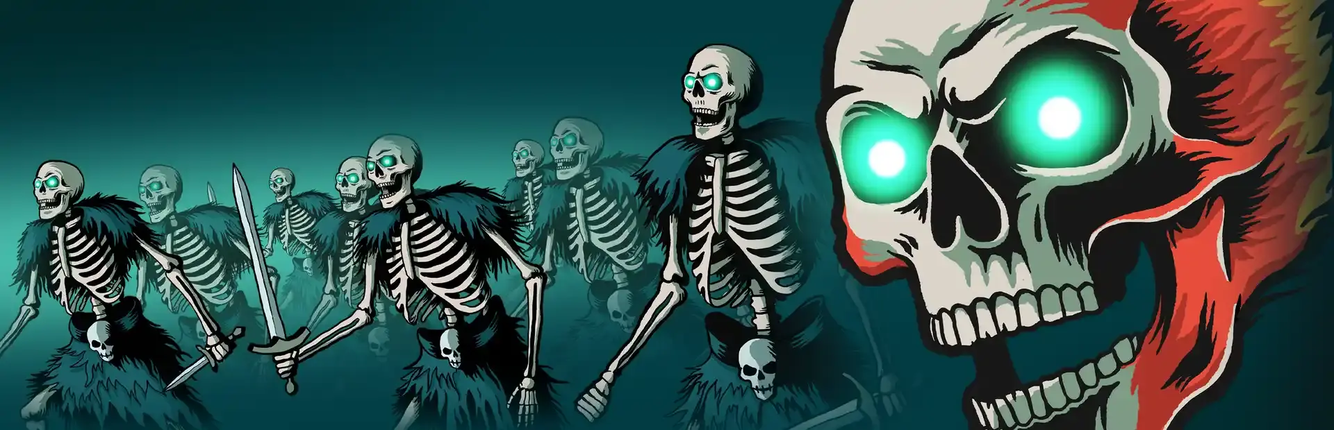 Skull Horde background