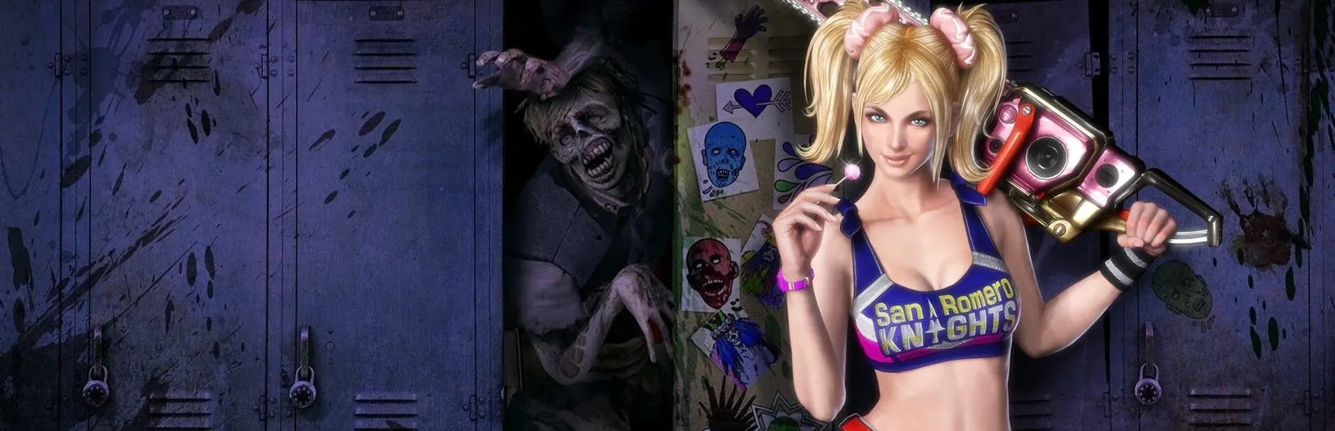 Lollipop Chainsaw 2 Back2Back background