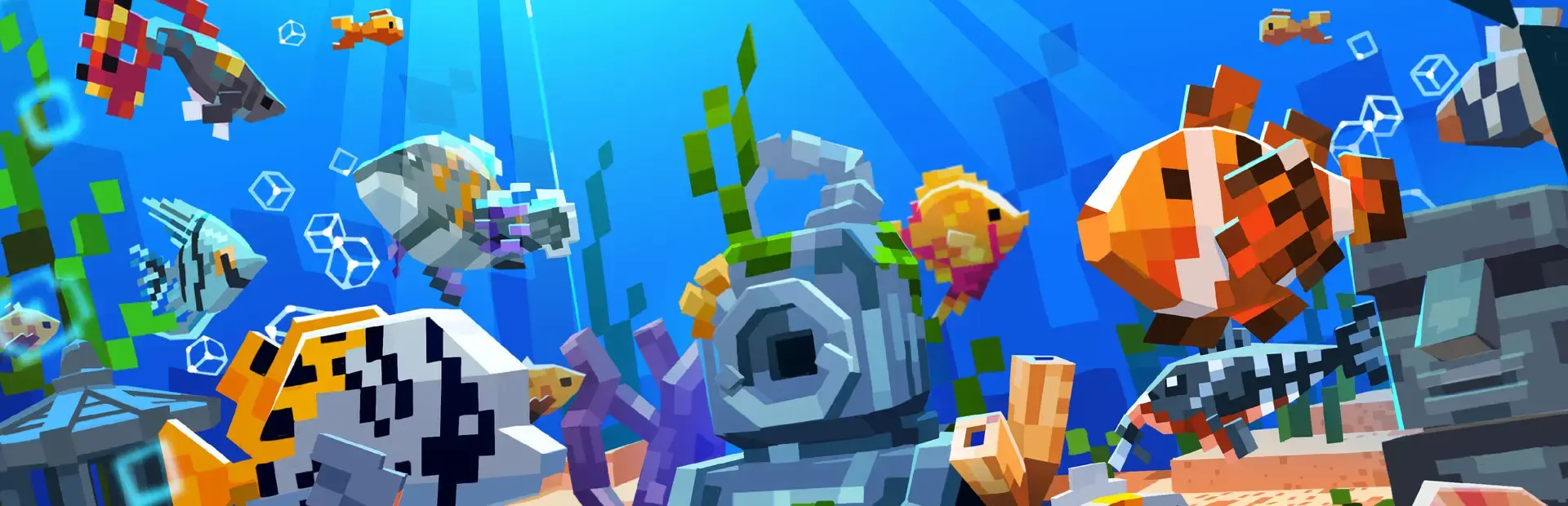 Tiny Aquarium: Social Fishkeeping background