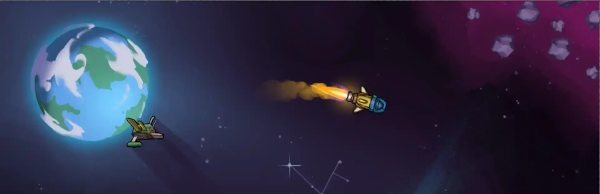 Tiny Space Pirate background
