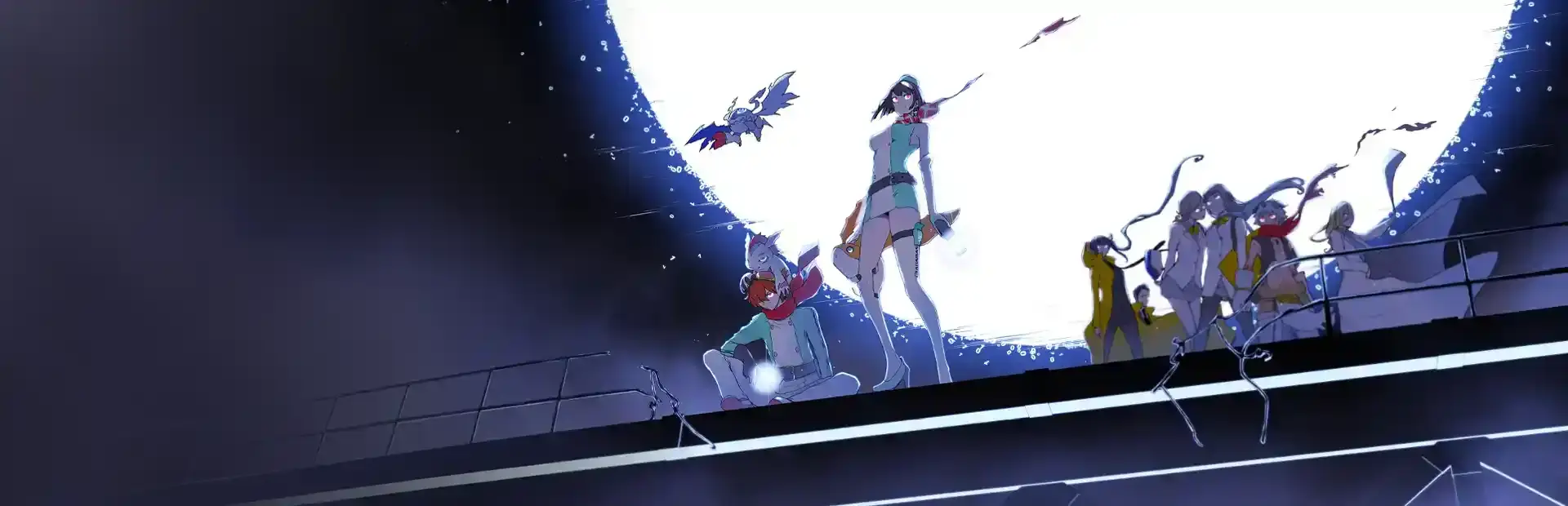 Digimon Story: Time Stranger background