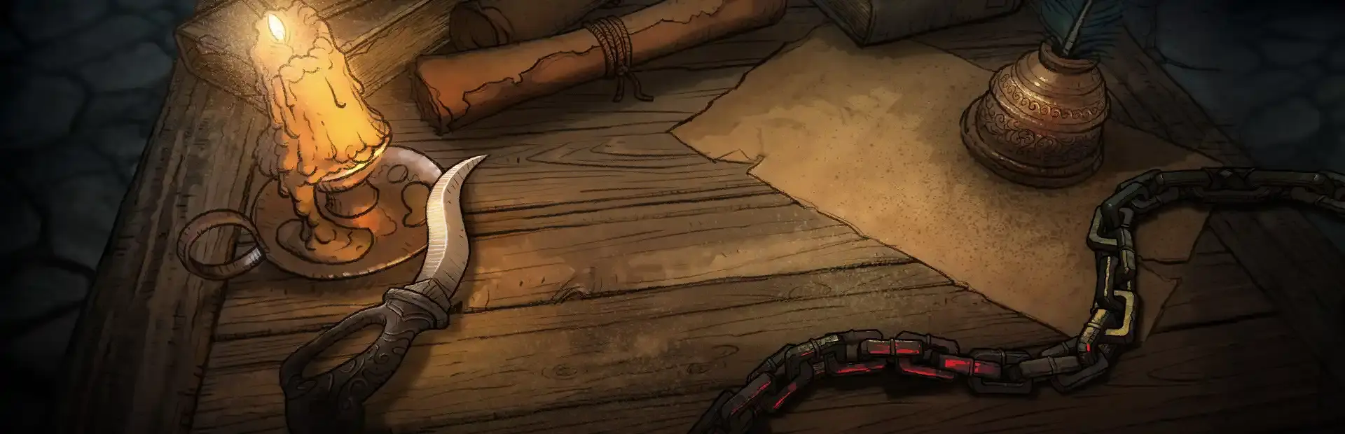 Decks & Daggers background