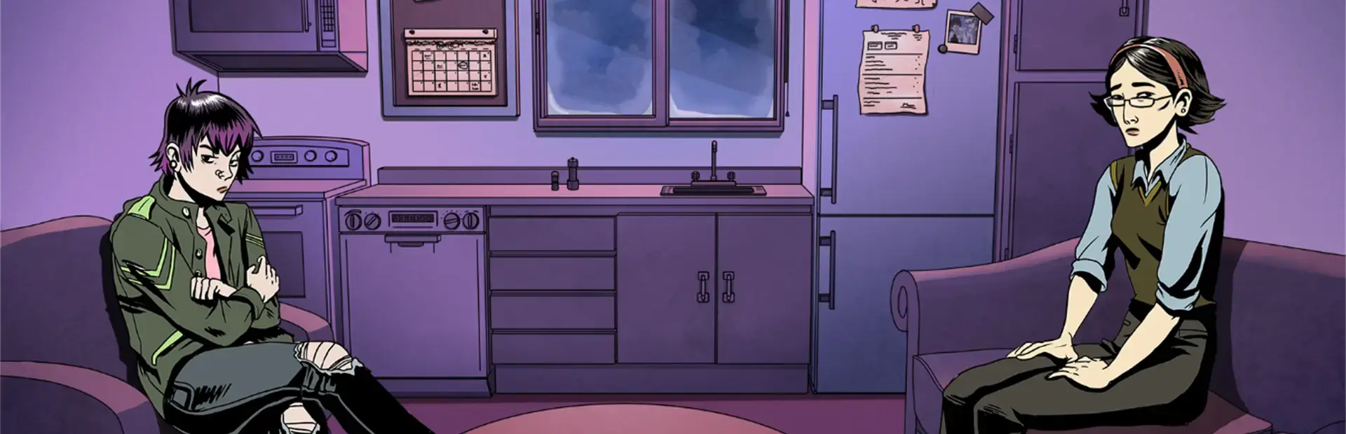 Order A Pizza: A Visual Novel background