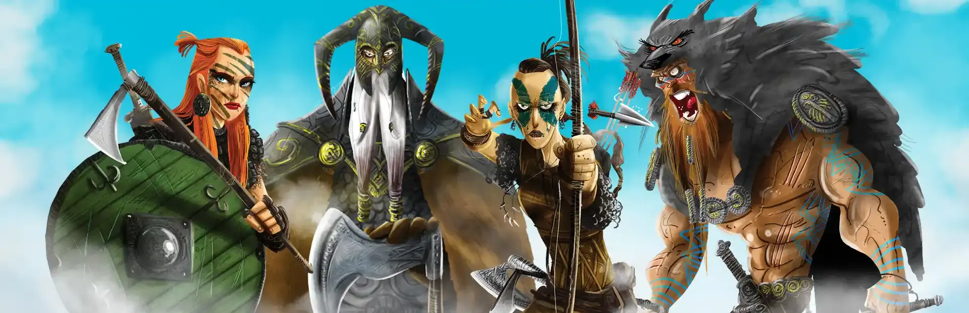 Raiders of the North Sea background