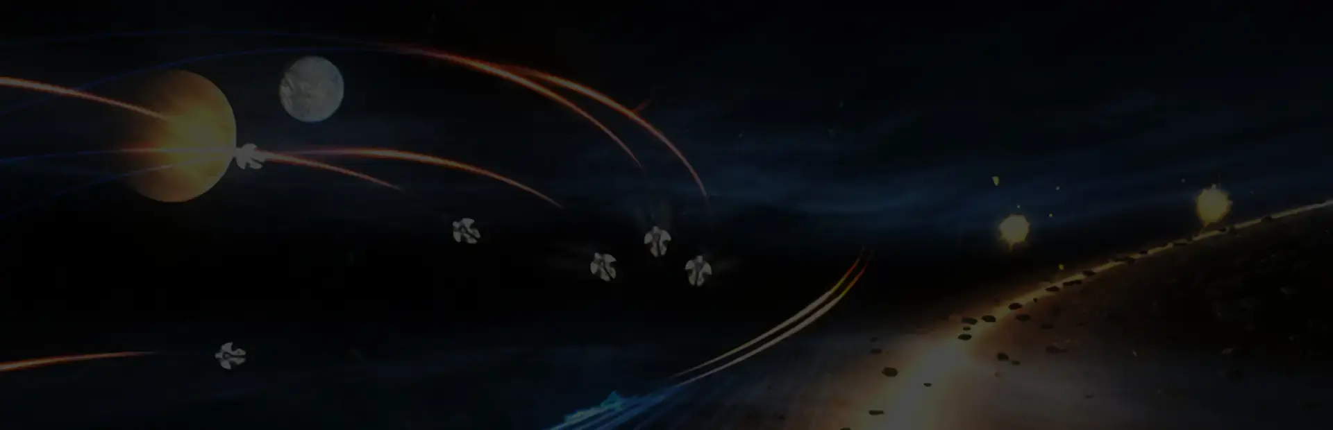 Space Survival background