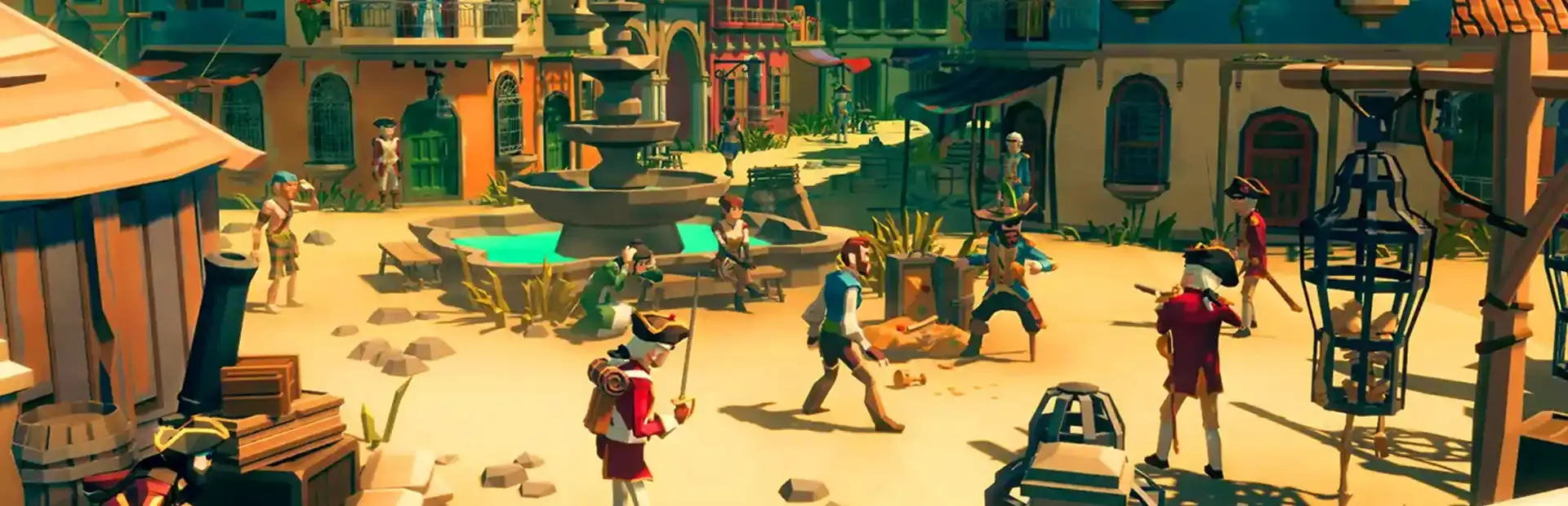 3D Puzzle: Pirates background